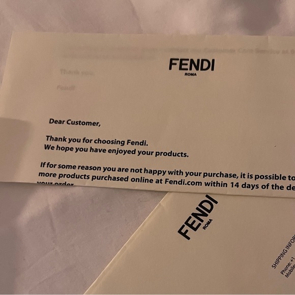 FENDI Black Cruise F 1974 embossed envelope belt bag - Picture 6 of 9